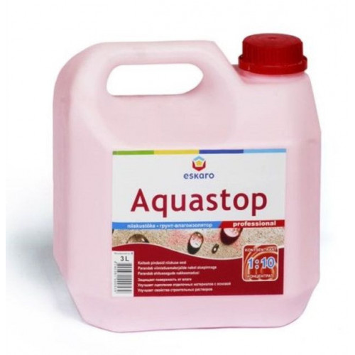 AQUASTOP PROF 3л (Украина) (Грунтoвка водорозвiдна)