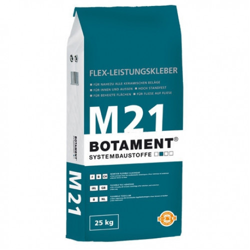 BOTAMENT M21 Р (25 кг) білий клей для плитки