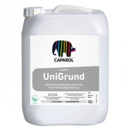 криловая грунтовка Capatect Standart UniGrund, 10 л — для фасада и внутренних работ