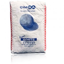 Белый цемент CIMSA 52.5R (64м*25кг)
