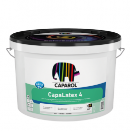 Caparol CapaLatex 4 B1 10л Фарба інтер`єрна, латекс., матова, тонкошар. для фактурн. основ