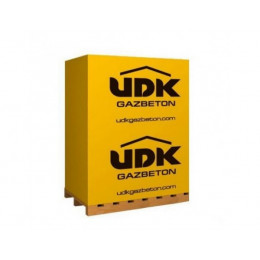 Газоблок UDK D400 - 600х200х100 (1,8м3/100 шт/пал)