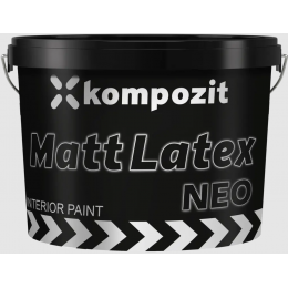  Фарба інтер"єрна Matt Latex NEO "Kompozit", 14 кг