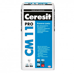 CERESIT СМ-11 PRO Клеюча суміш, мішок 27 кг