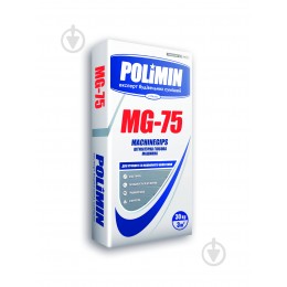 POLIMIN Штукатурка гіпсова машинного нанесення МG-75, мішок 30 кг