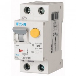 Диференційний автоматичний вимикач "HNB" 6кА, 2Р, 20А, С, 30mA, тип "АC". Eaton