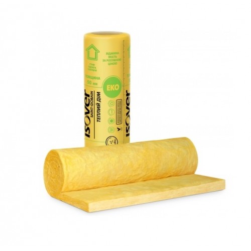 Утеплитель ISOVER Теплый дом ТВИН-50х1220х7000/Є/К (36рул)