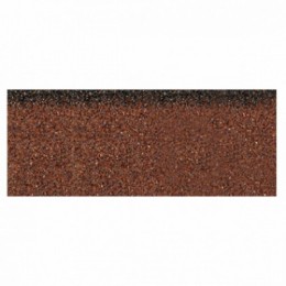 Коньково-карнизна плитка Акваізол коричнева мікс (5,25м2/уп.)