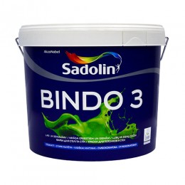Sadolin Глибокоматова фарба для стелі і стін Фарба BINDO 3 біла 10 л