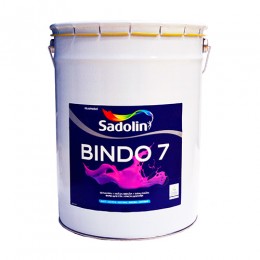 Sadolin Матовая моющаяся краска для стен и потолка Краска BINDO 7 PROF белая 20 л