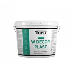 Topix  W Decor Plast  Silicone-Silicate Штукатурка декоративна силікон-сілікатна 25кг