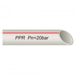 Труба VSplast PPR-AL-PIPE ф20 GERMANY STD з алюмінієвою фольгою(червона упаковка) 4м