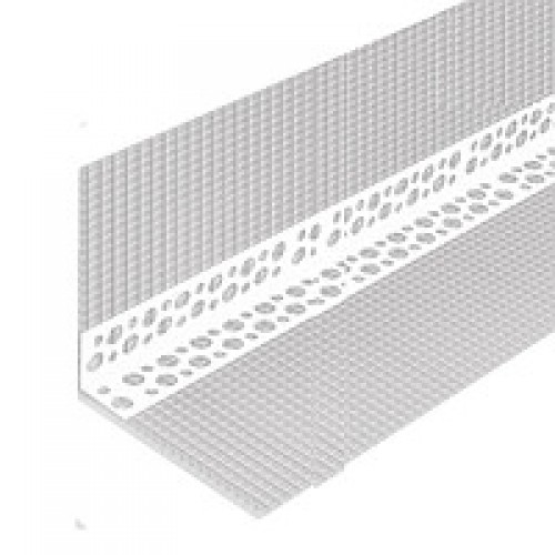 Профиль угловой перфорированный с Сетка пластиковая 7х7, 3м Алви