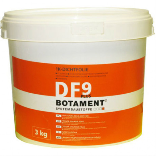 Botament Безшовна, еластична гідроізоляція DF 9 Plus, 3кг