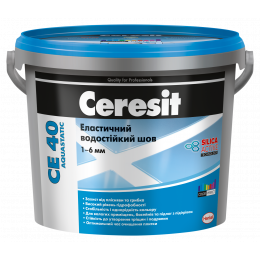 CERESIT CE-40/47 (сієна) еластичний водостійкий кольоровий шов до 5мм, 2кг