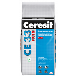 CERESIT CE33/138 Plus Кольоровий шов кремовий до 6 мм, 2кг