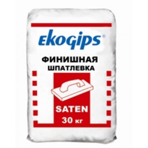 Екогипс Шпаклевка SatenGips, мешок 25 кг
