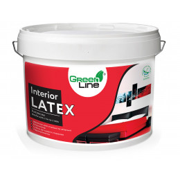 GREEN LINE Інтер'єрна латексна матова фарба Interior Latex 10 л