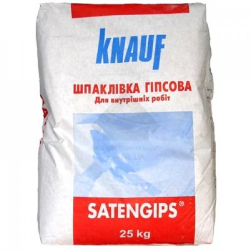 KNAUF Шпаклівка САТЕНГІПС, мішок 25 кг