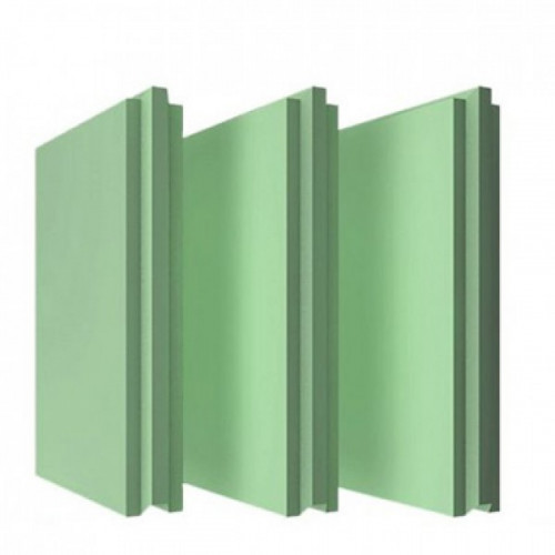 Пазогребнева вологостійка плита (ПГП) Knauf 667х500x80