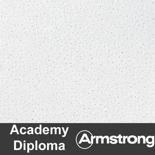 Плита ARMSTRONG Diploma Microlook 600х600х14мм/пачка15шт/