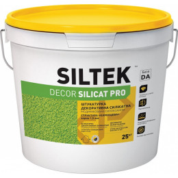 SILTEK Dеcor Silicat Pro Штукатурка силікатна декоративна камінцева 2,5 мм