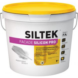 SILTEK Faсade Pro Silicon-Фарба силіконмодифікована фасадна 9л