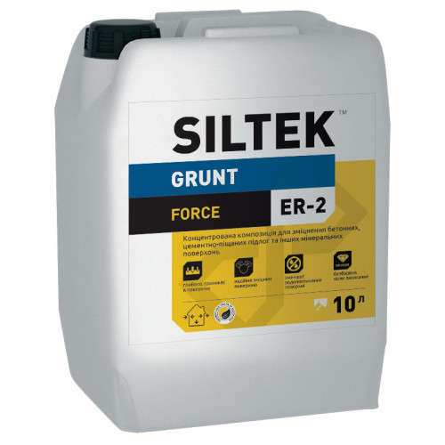 SILTEK Force ER-2 Грунтовка Зміцнююча 10л