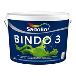 Sadolin Глибокоматова фарба для стелі та стін Фарба BINDO 3 біла 10 л