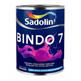 Sadolin Матова фарба для стін і стелі, що миється Фарба BINDO 7 біла 10 л