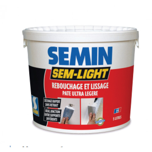 Шпаклівка для тріщин універсальна SEMIN SEM LIGHT, 5л