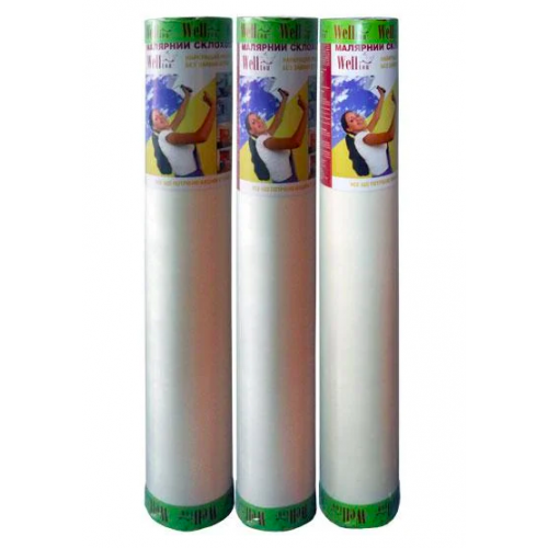 Стеклохолст Wellton Econom, плотность 40 г/м2, рулон 50м2