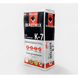 Wallmix K7 Клей для плитки для внутрішніх та зовнішніх робіт з підвищеною адгезією