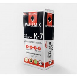 Wallmix K7 Клей для плитки для внутрішніх та зовнішніх робіт з підвищеною адгезією
