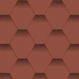 Бітумна черепиця Aquaizol Мозаїка Червоний мак