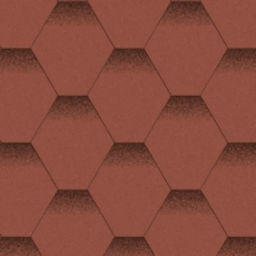 Битумная черепица Aquaizol Мозаика Красный мак