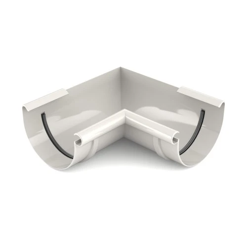 Угол внутренний 90° BRYZA 125мм, белый