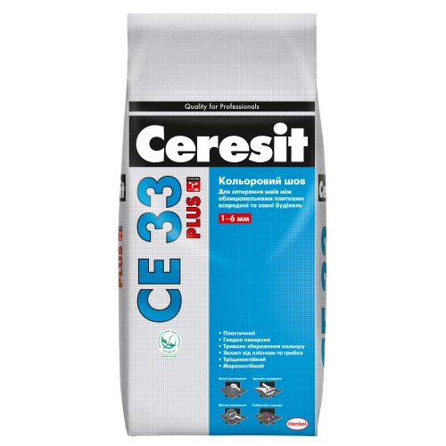 CERESIT CE33/182 Plus Кольоровий шов до 6 мм фіолетовий, 2 кг