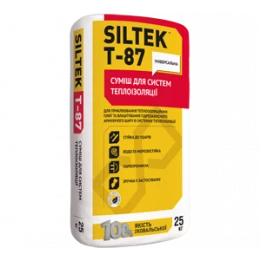 SILTEK T-87/25кг Суміш для систем теплоізоляції